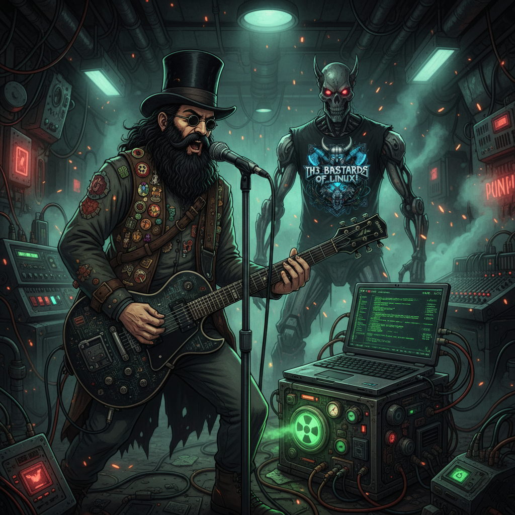 Bastards Of Linux In The Studio